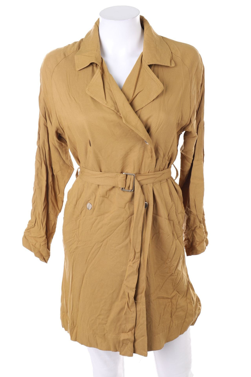 zebra - Mantel im Trenchcoat-Stil mit Krempel-Ärmeln - XS