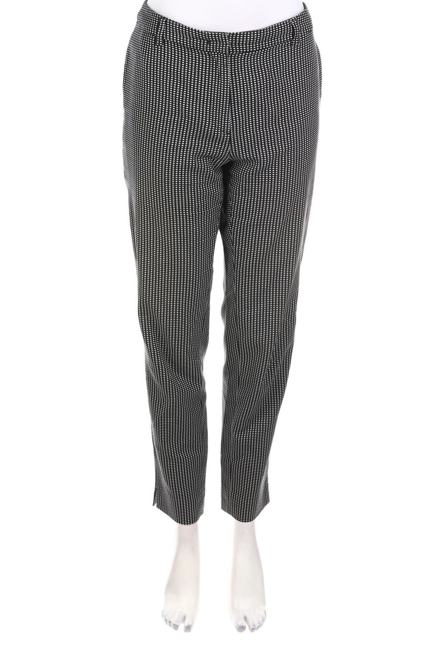 Vanilia - Stretch-Hose mit geometrischem Muster - D 40
