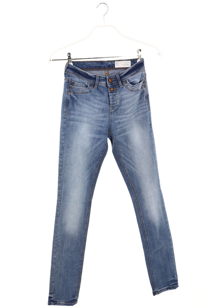 ESPRIT Denim - Used Look-Slim Jeans - W26