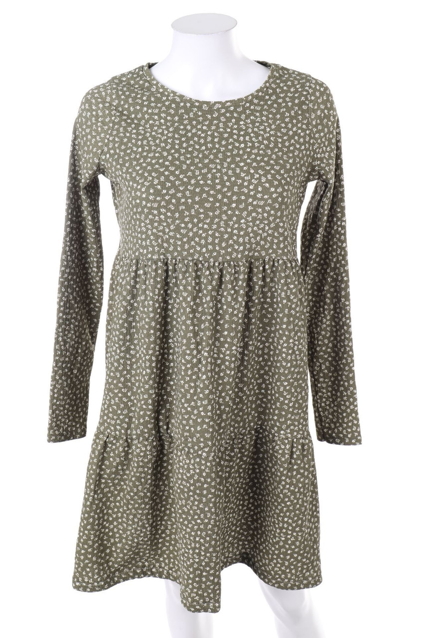 CLOCKHOUSE by C&A - Kleid mit floralem Muster mit Raffungen - M