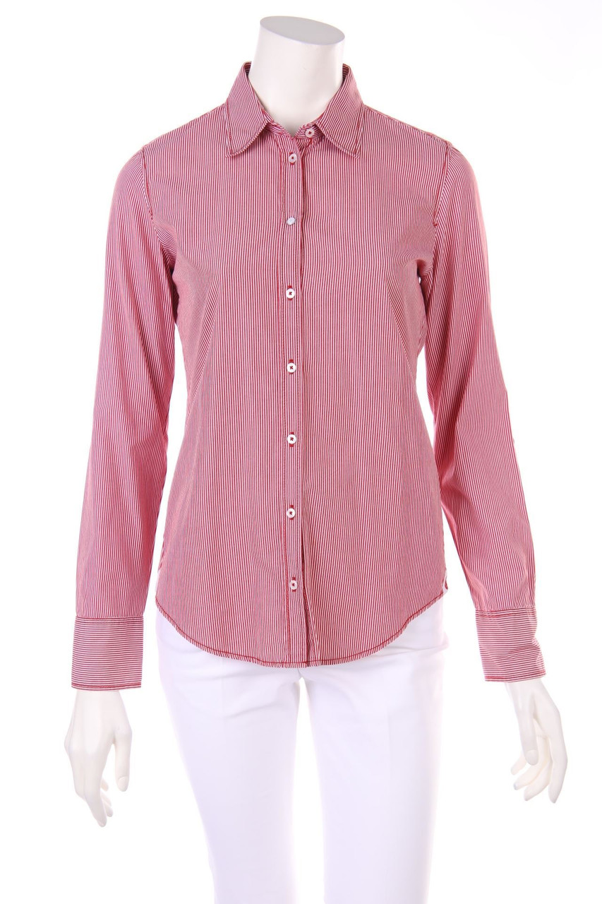 Marc O´Polo - Hemd-Bluse mit Logo-Stickerei - D 34