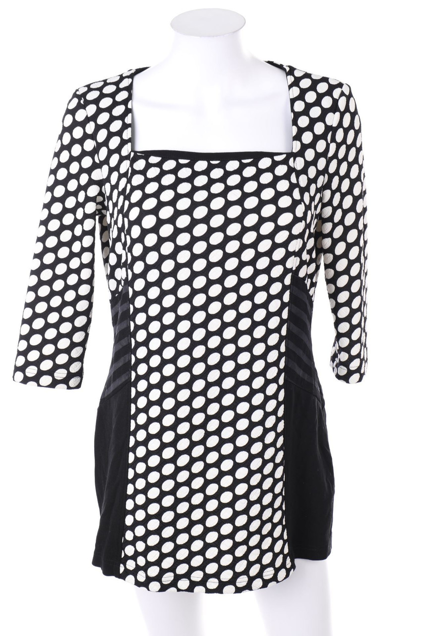 KAPALUA - Polka Dot-Basic-Minikleid aus Viskose-Mix - D 38
