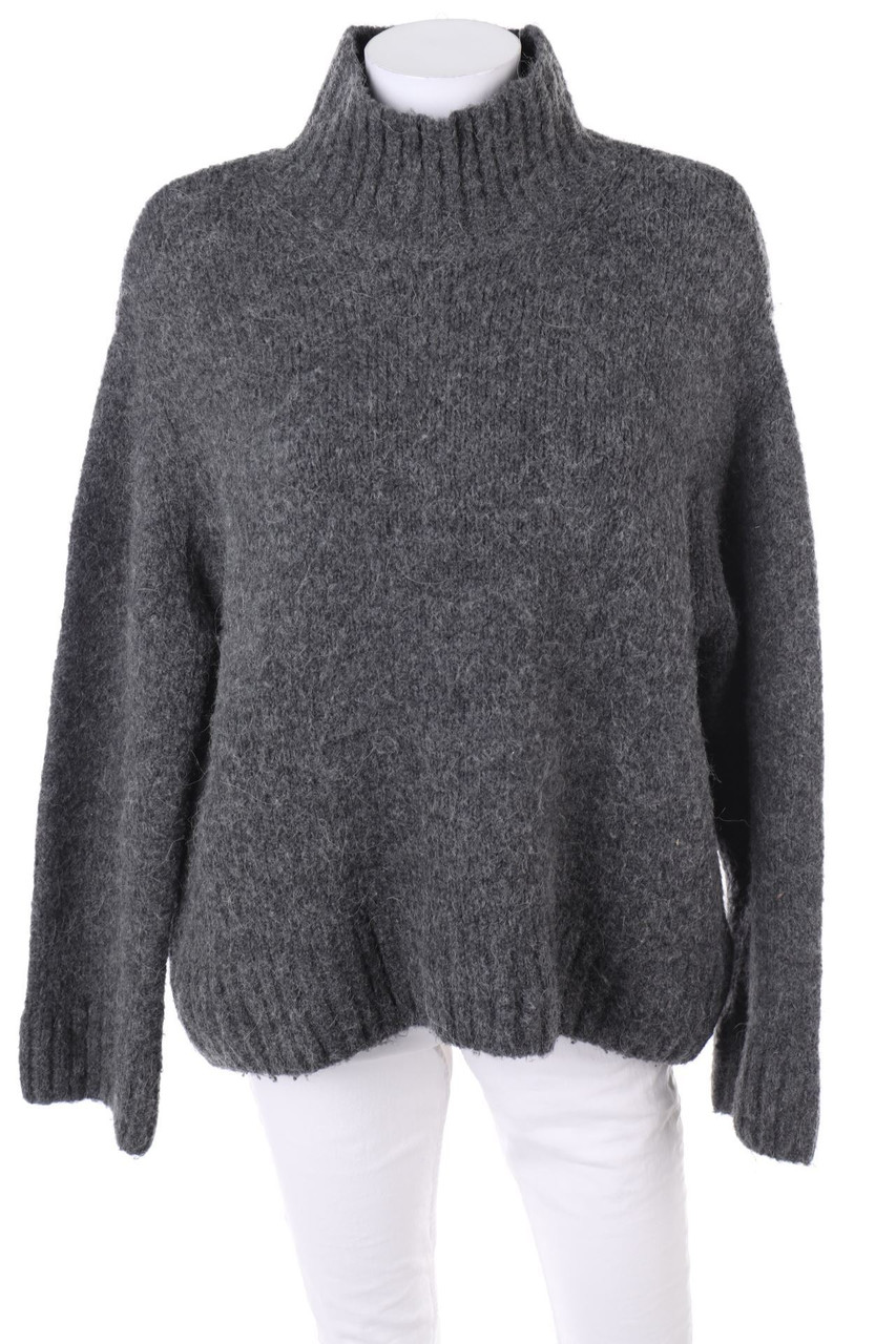 H&M Oversize-Strick-Pullover mit Alpaka S secondhand kaufen: nur b