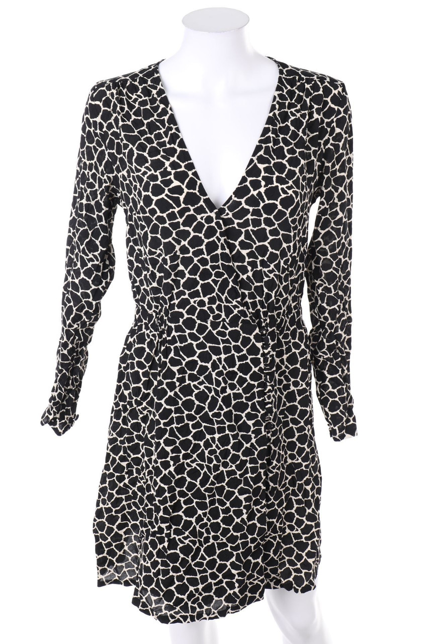 zebra - Kleid aus Jersey mit Leo-Print - M