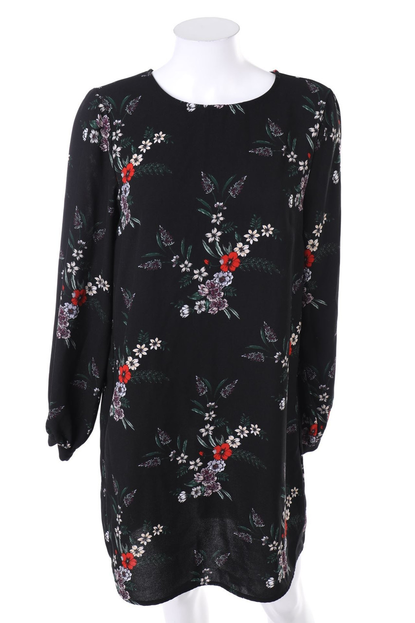 H&M - Minikleid mit Blumen-Print - D 38