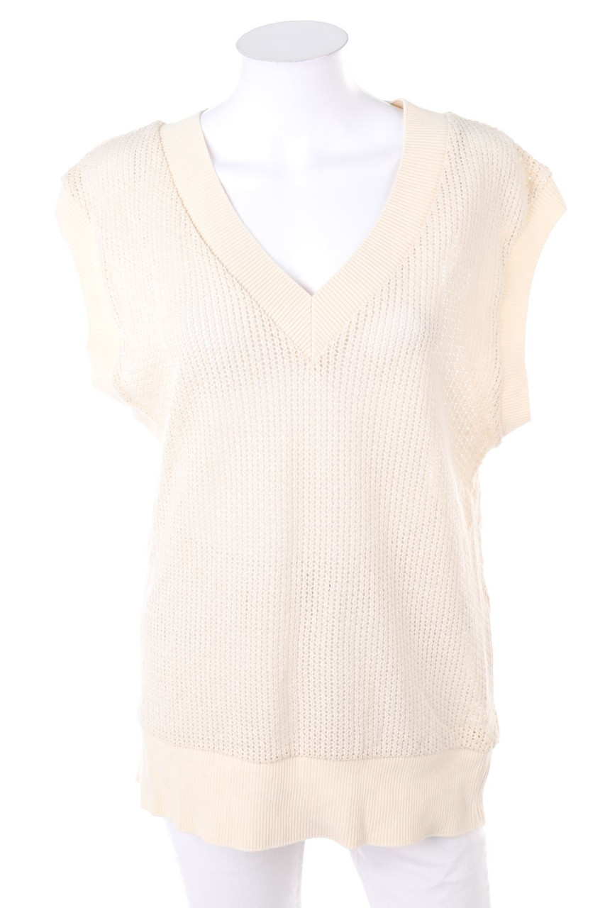 ZARA - Pullunder aus Baumwoll-Mix - S