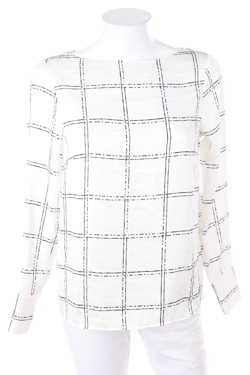 H&M - Bluse mit geometrischem Muster - D 36