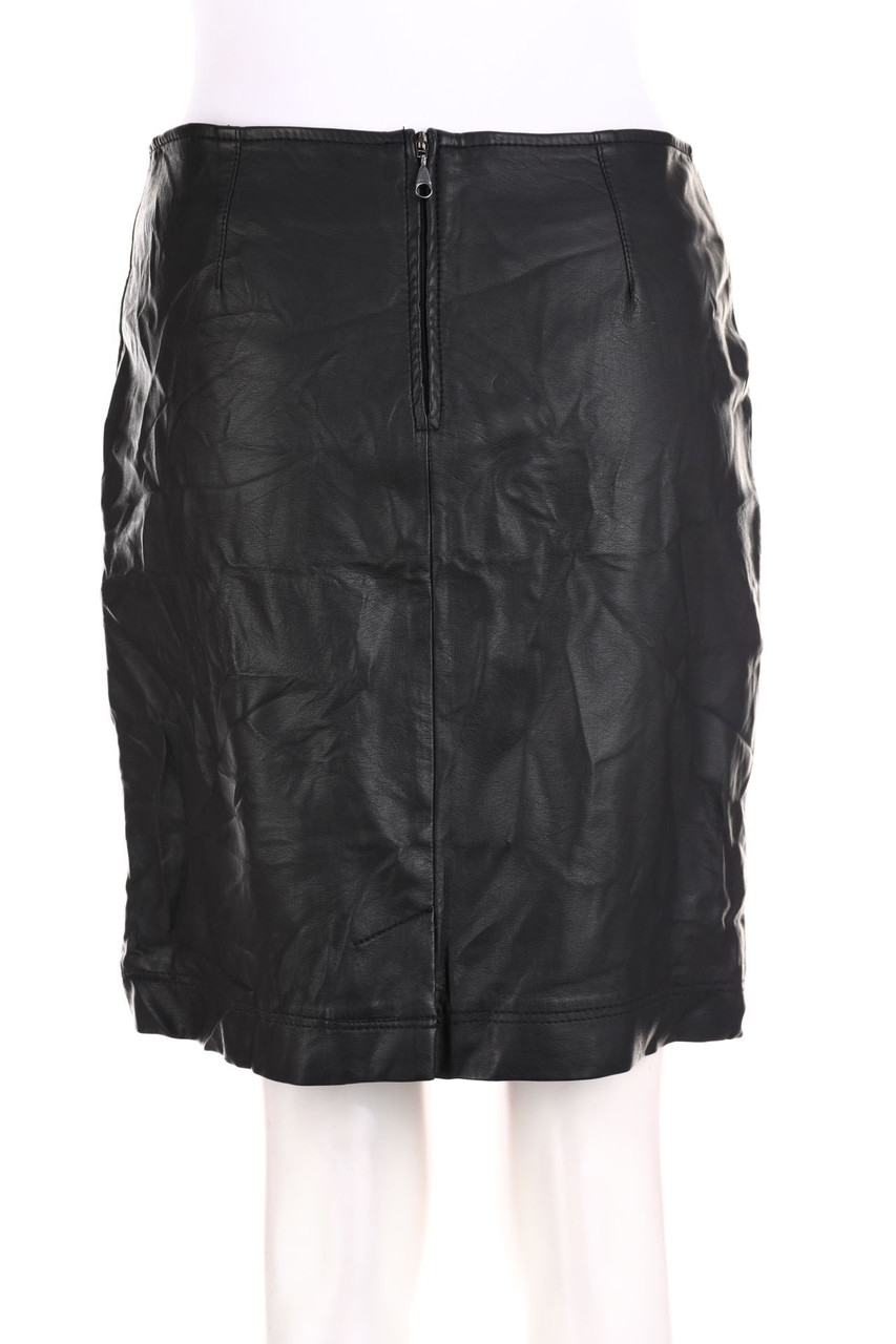 MONTEGO - Basic-Faux Leather-Minirock - D 36