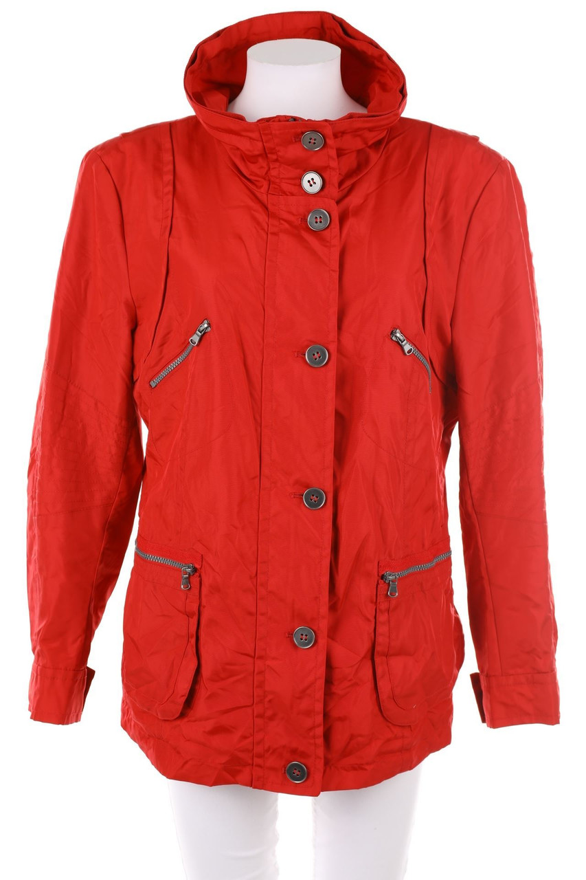 essentials by MADELEINE - Basic-Jacke mit aufgesetzten Taschen mit Knöpfen - M