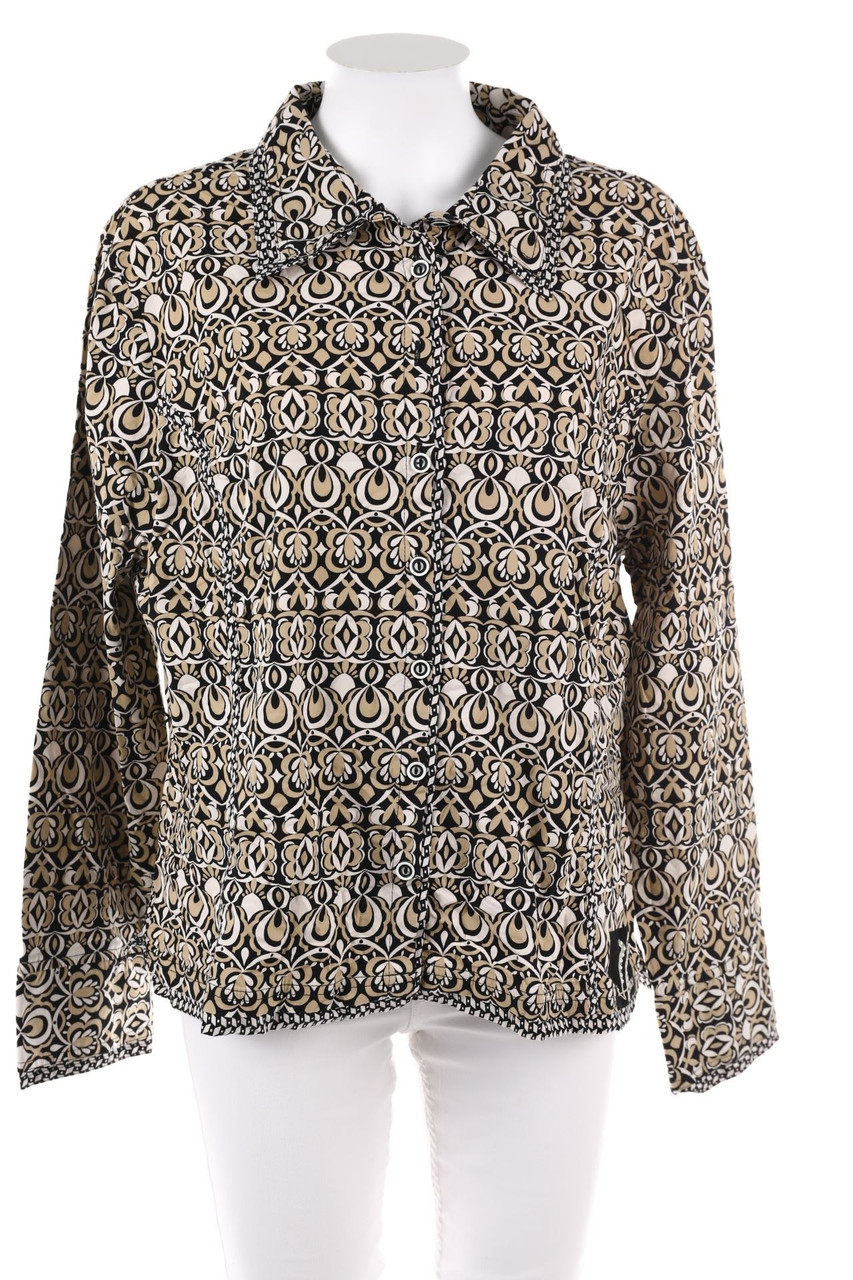 WISSMACH - Basic-Ethno-Bluse aus Baumwoll-Mix - D 46