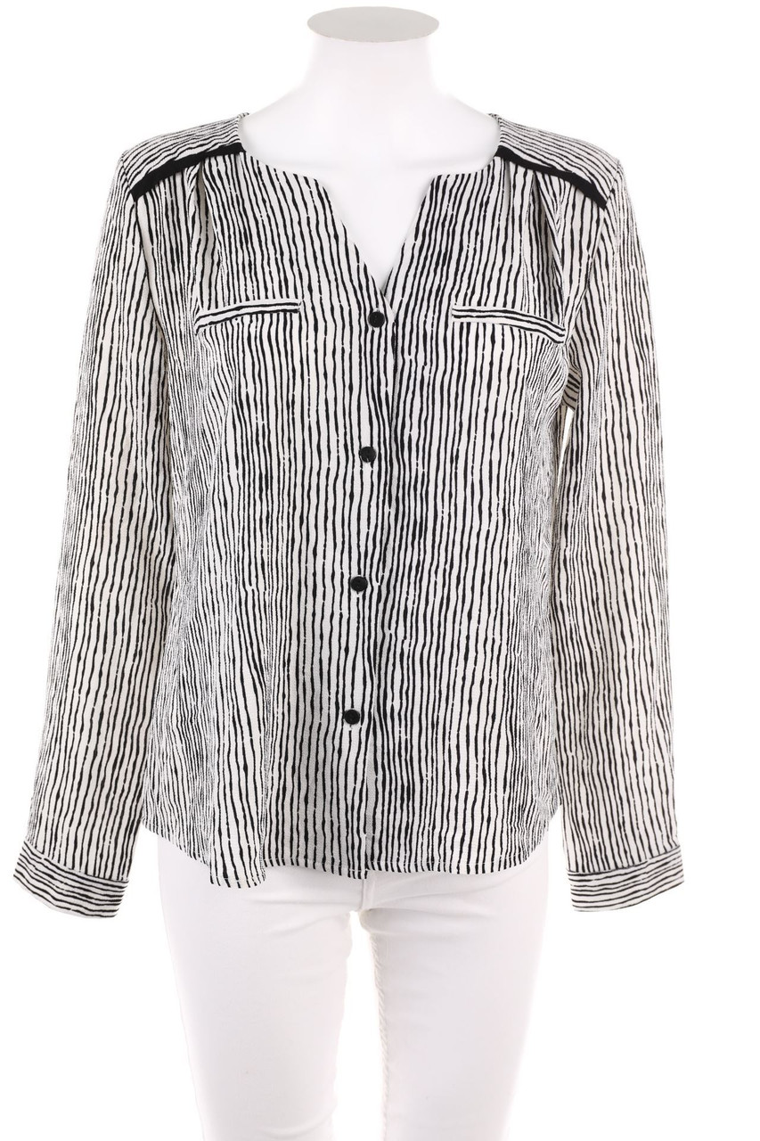 Ohne Label - Bluse mit Print - D 34-36