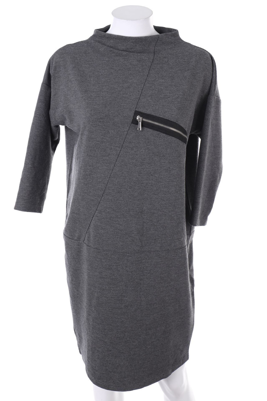 RESERVED - Minikleid aus Jersey mit Zipper - S