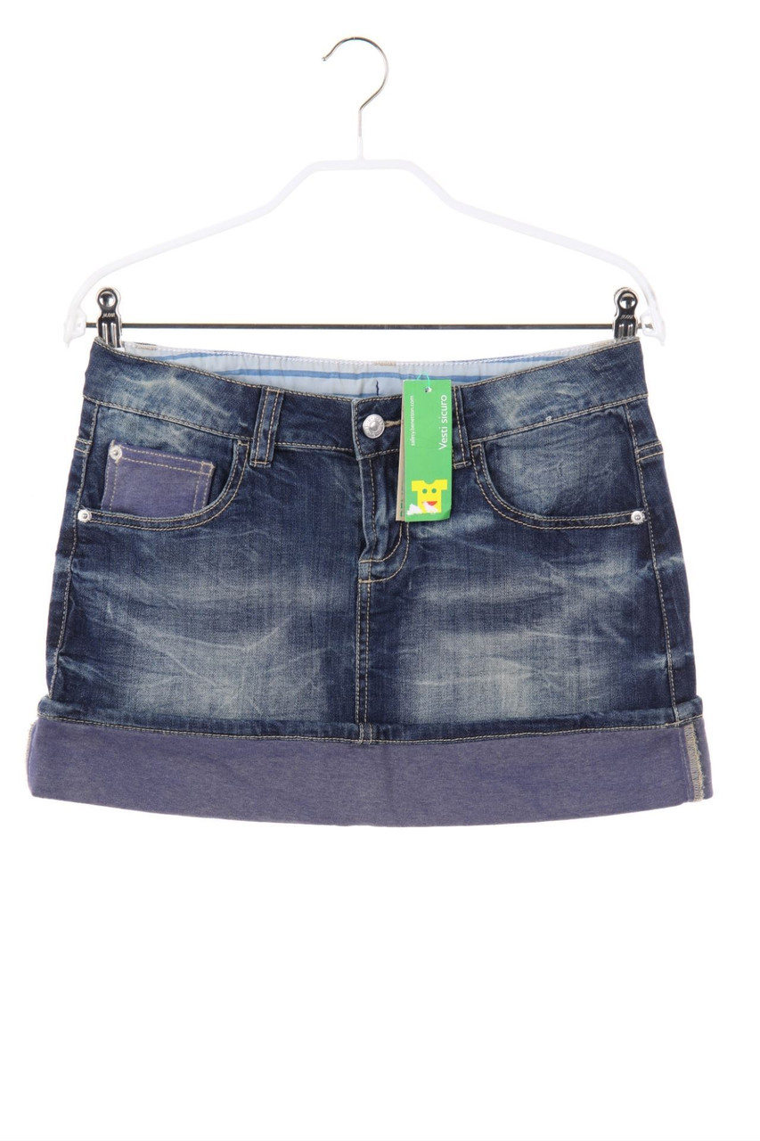BENETTON - Denim-Mini-Rock - 158