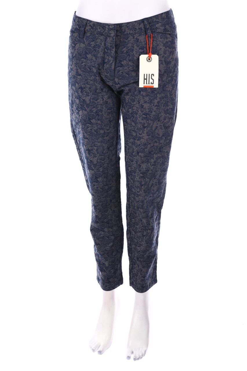 H.I.S. - Hose mit Blumen-Print - D 38