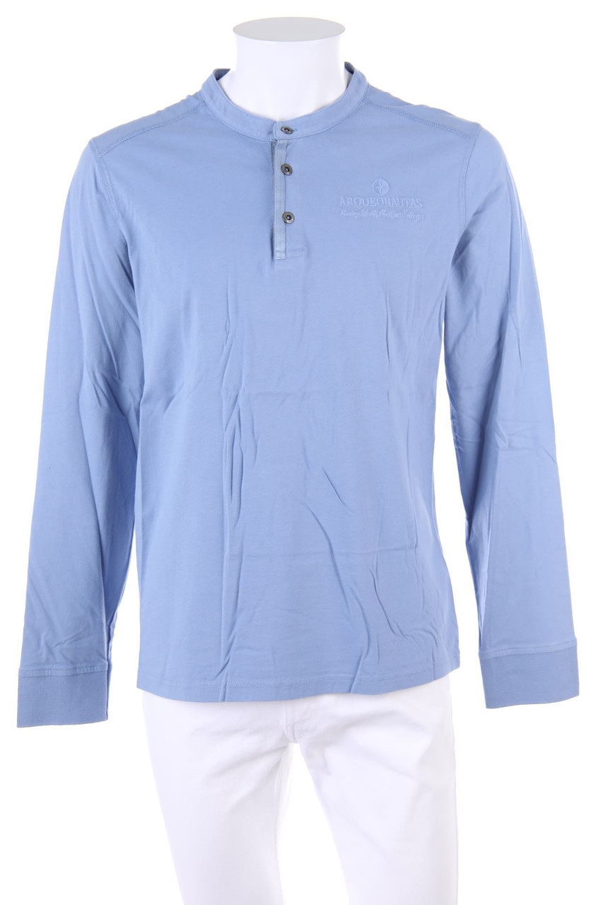 ARQUEONAUTAS - Longsleeve-Shirt mit Logo-Stickerei aus Baumwolle - M