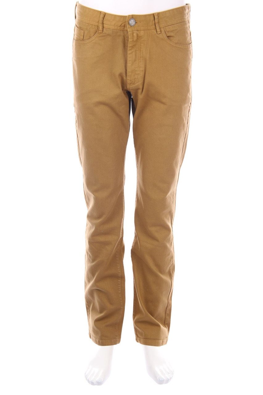 H.I.S. - Straight Cut Jeans mit Logo-Knöpfen - W34