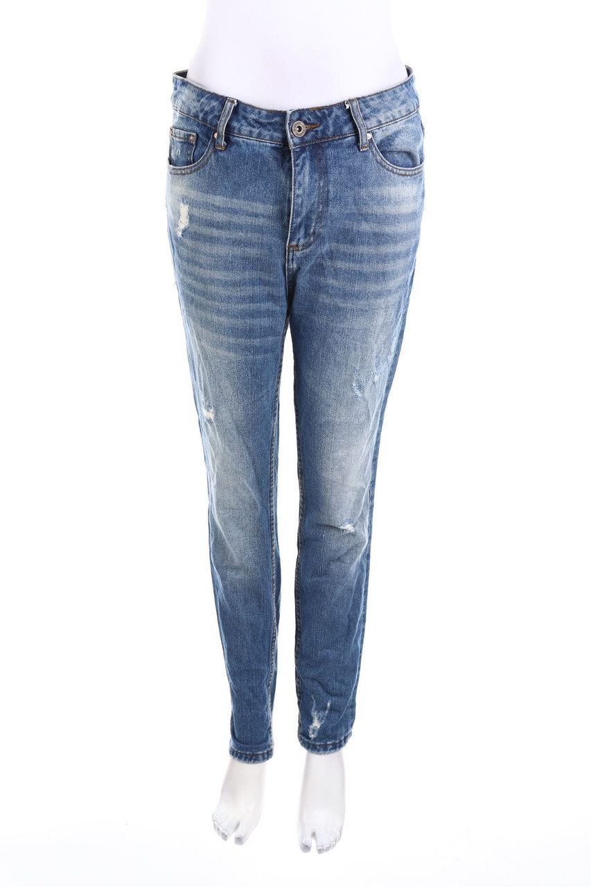 HYDEE - Distressed Skinny-Jeans - D 36
