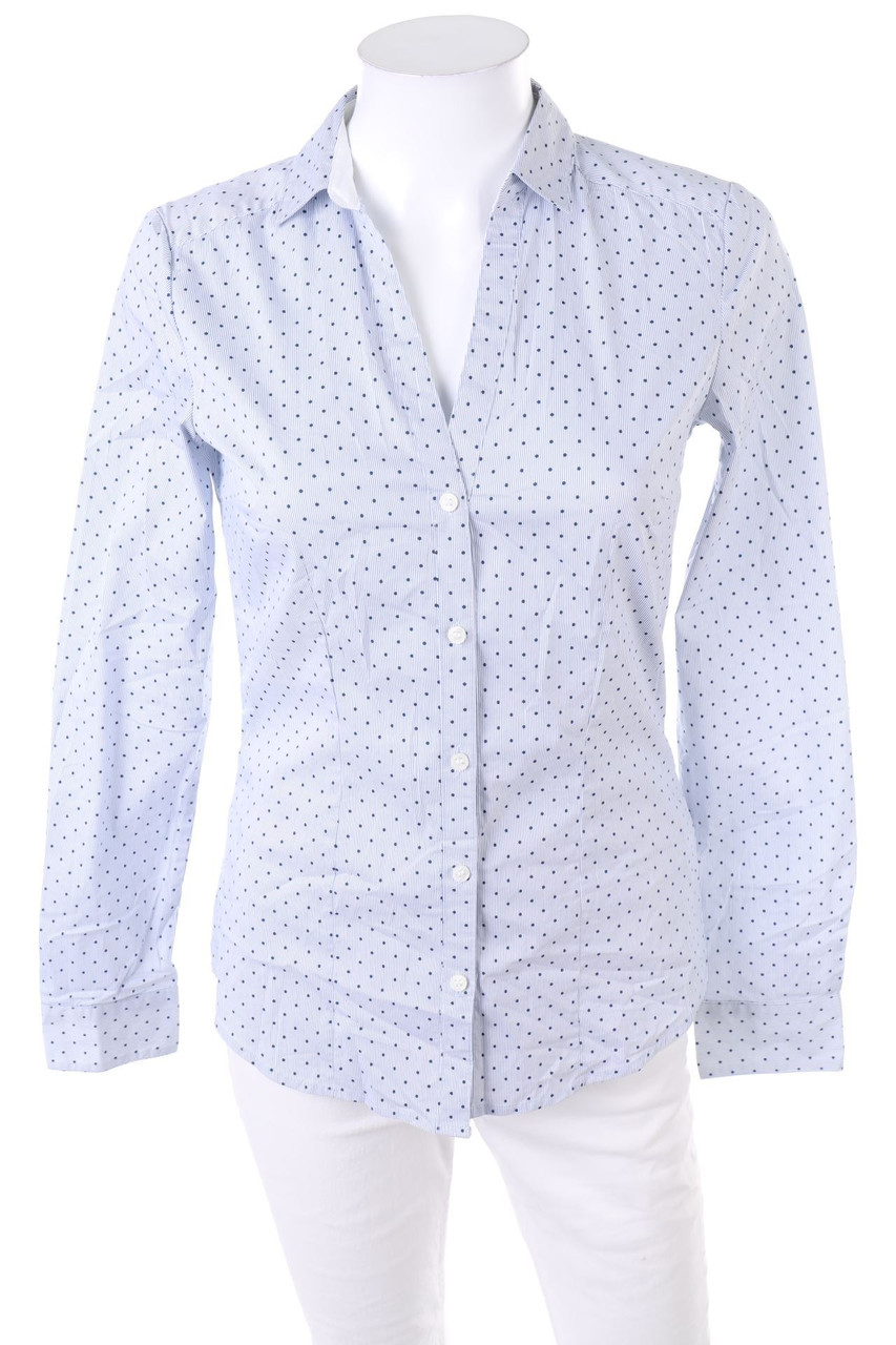 H&M - Hemd-Bluse mit Punkten - D 34