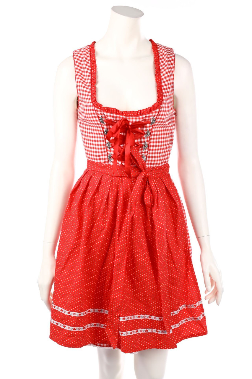 Ludwig und Therese - Dirndl mit Karo-Muster - D 36