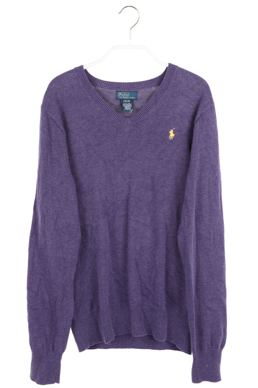 RALPH LAUREN - Pullover mit Logo-Stickerei - 152