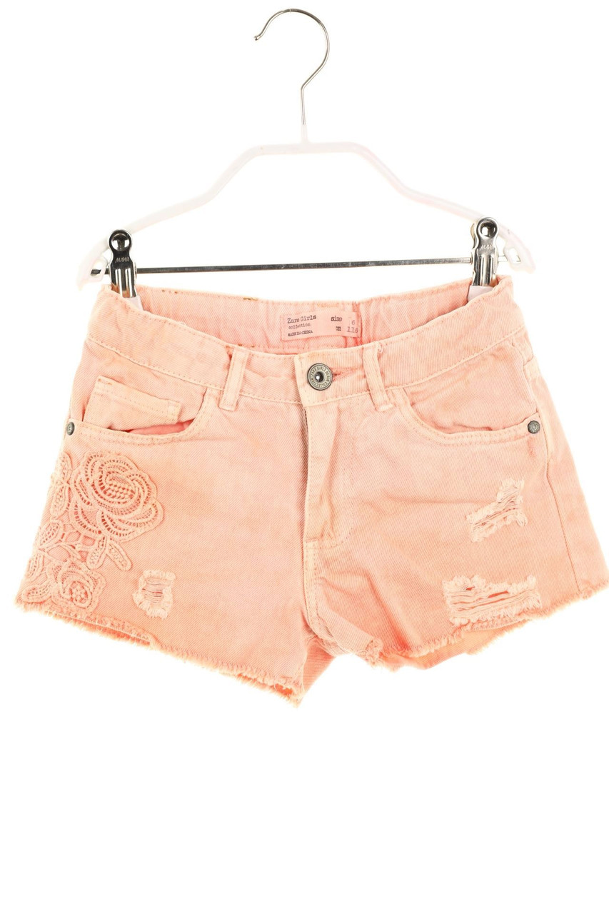 Zara Girls - Destroyed-Jeans-Shorts - 116