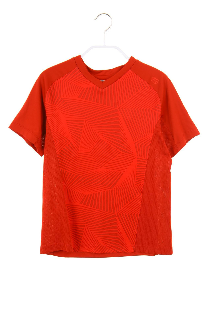 Wilson - Sport-T-Shirt mit Geo-Print - 128