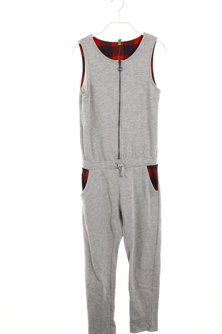 UNITED COLORS OF BENETTON - Sweat-Overall mit Tunnelzug - 140