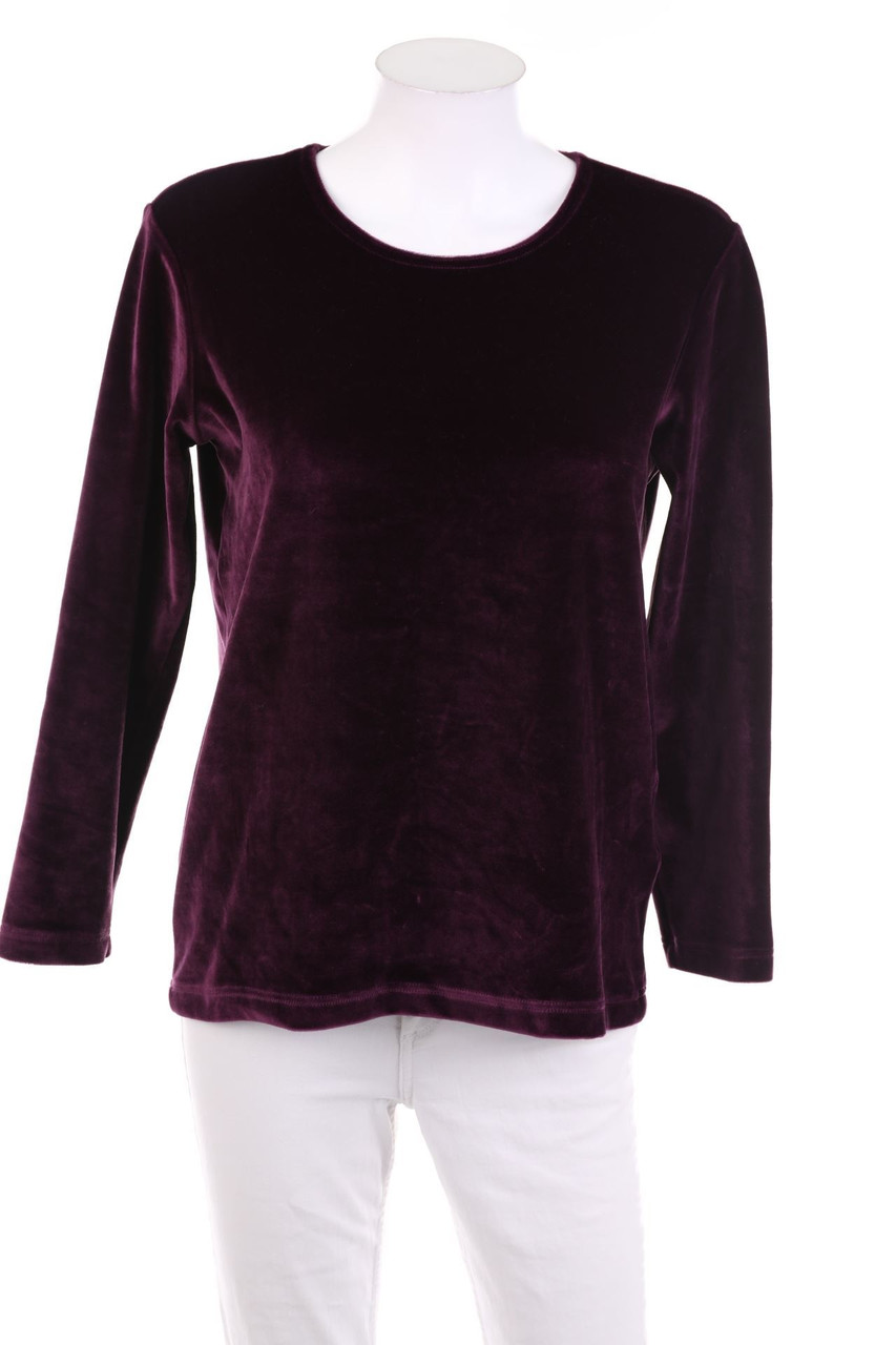 PRIORITY fashion system - Longsleeve-Shirt aus Samt - S