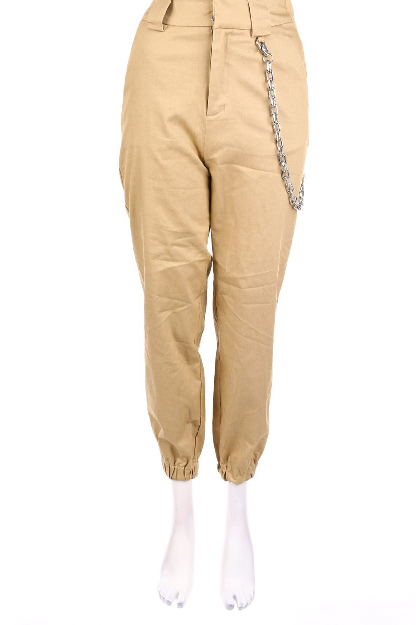 LÀ SHADY FOR FRESH GIRLS ONLY - Hose mit Kette aus Baumwoll-Mix - D 32