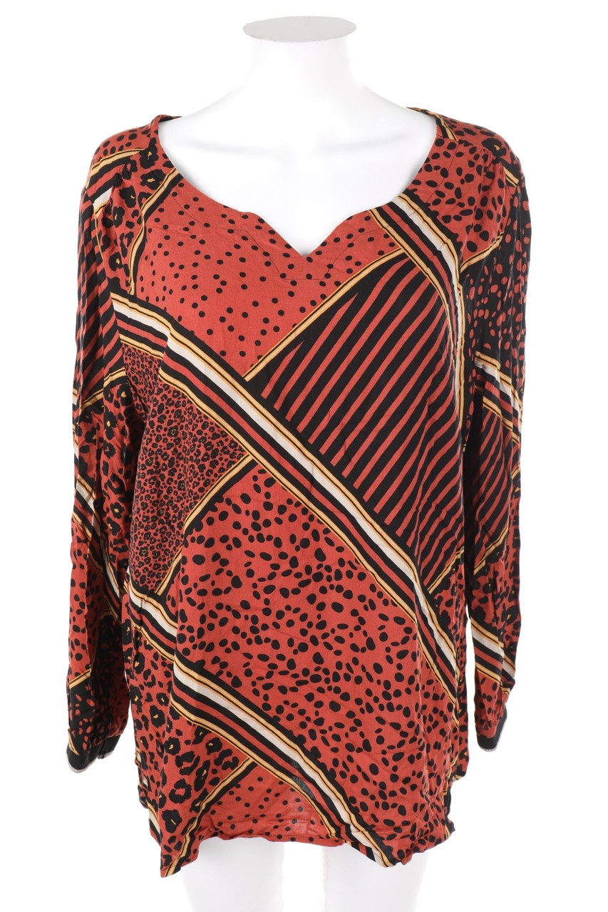 LIBERTY - Bluse mit Geo-Print - XL