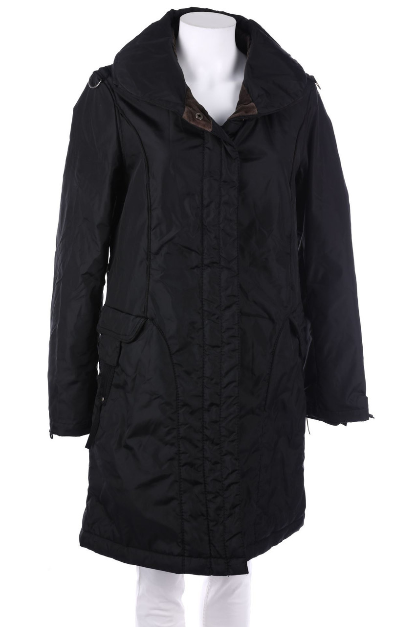 SAHZÁ - Winter-Mantel mit Kapuze - D 40-42