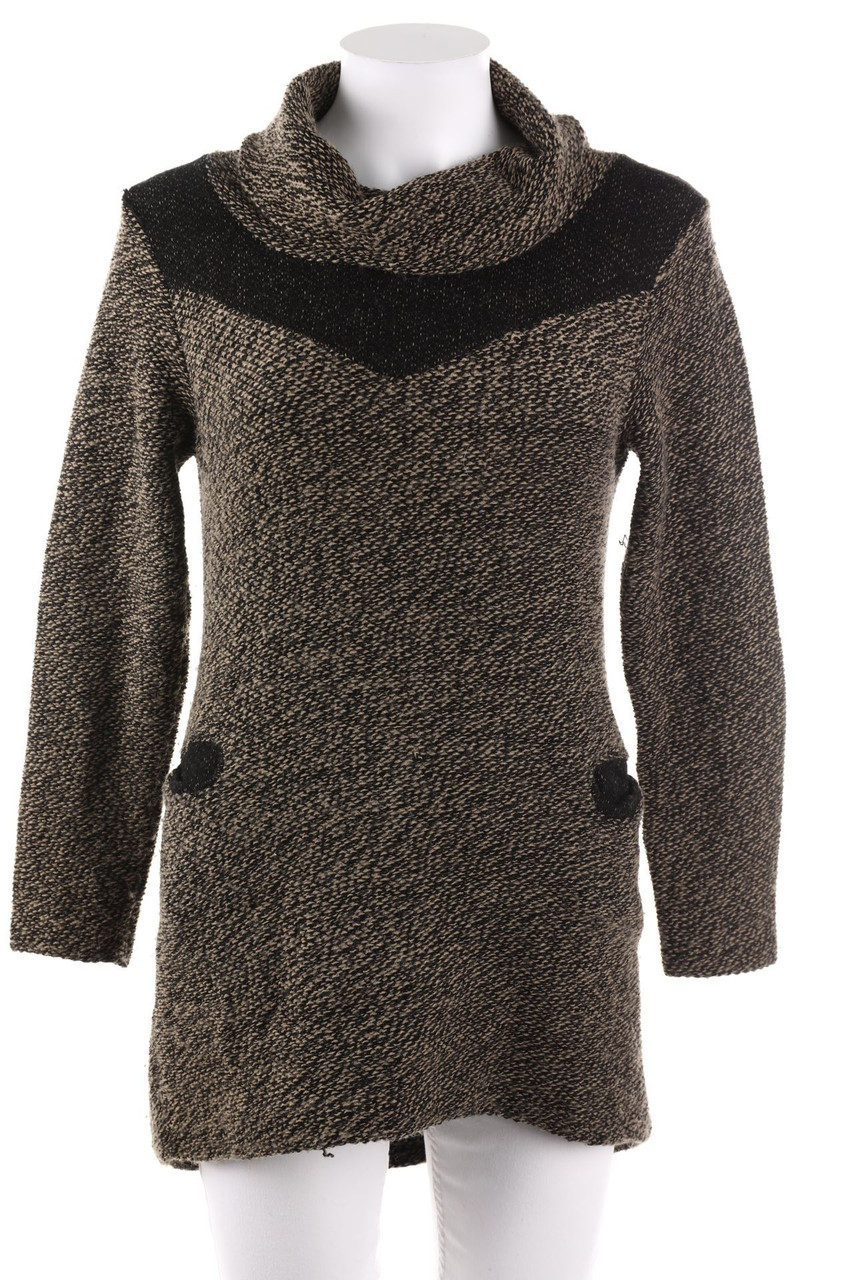 Ohne Label - Strick-Pullover mit Rollkragen - ONE SIZE