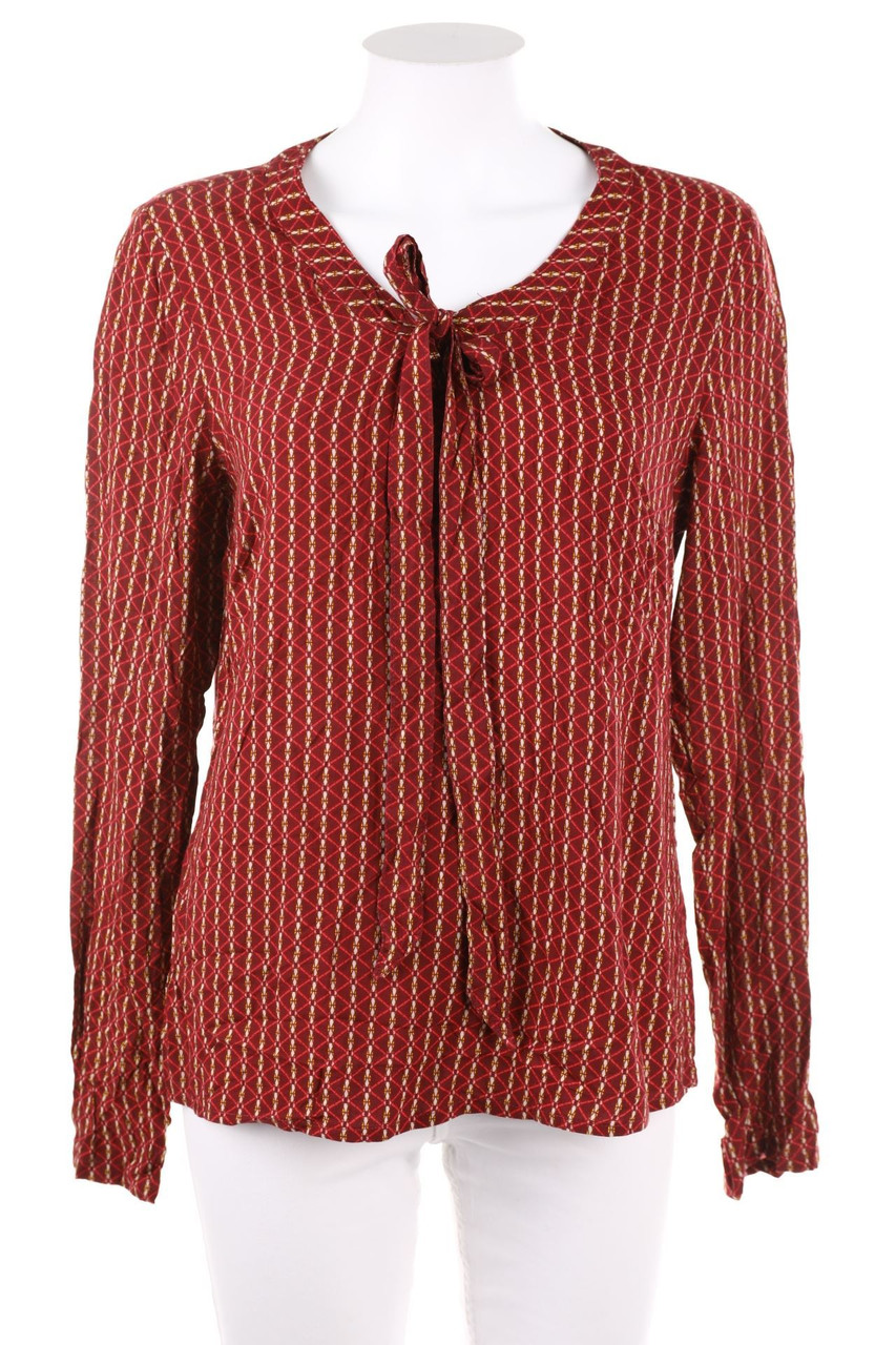 ANNE L. women - Basic-Tunika-Bluse aus Viskose mit Schluppe - D 38