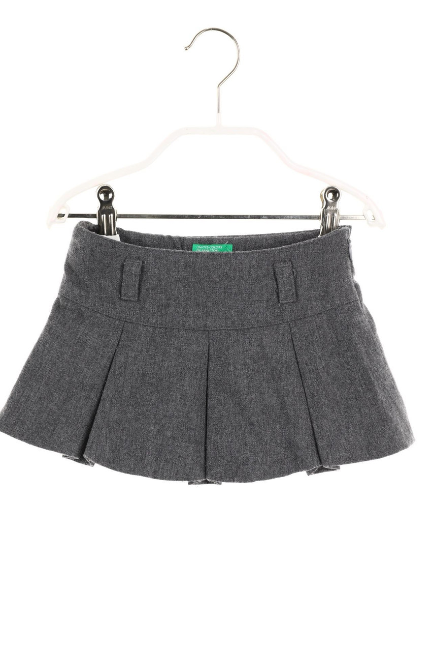 UNITED COLORS OF BENETTON - Falten-Rock mit Wolle - 74