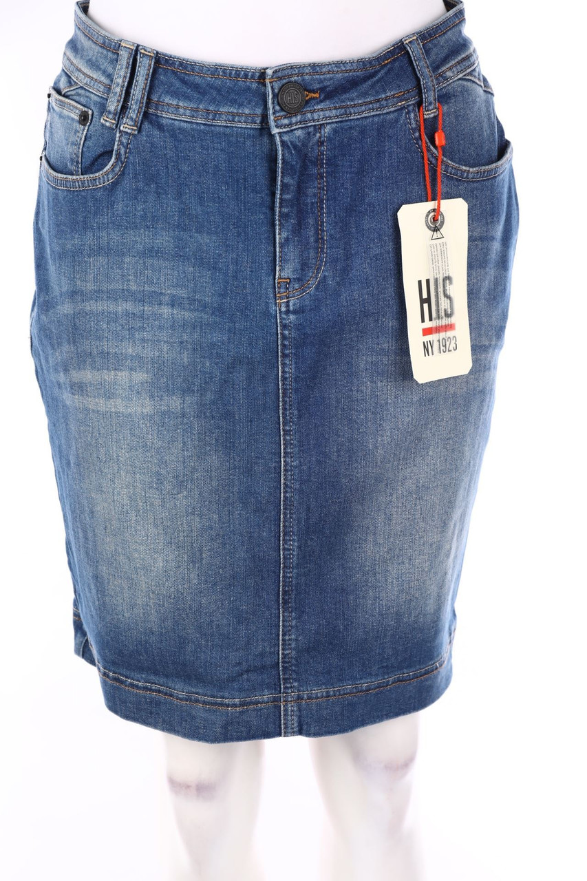 H.I.S. - Used Look-Jeansrock - D 38