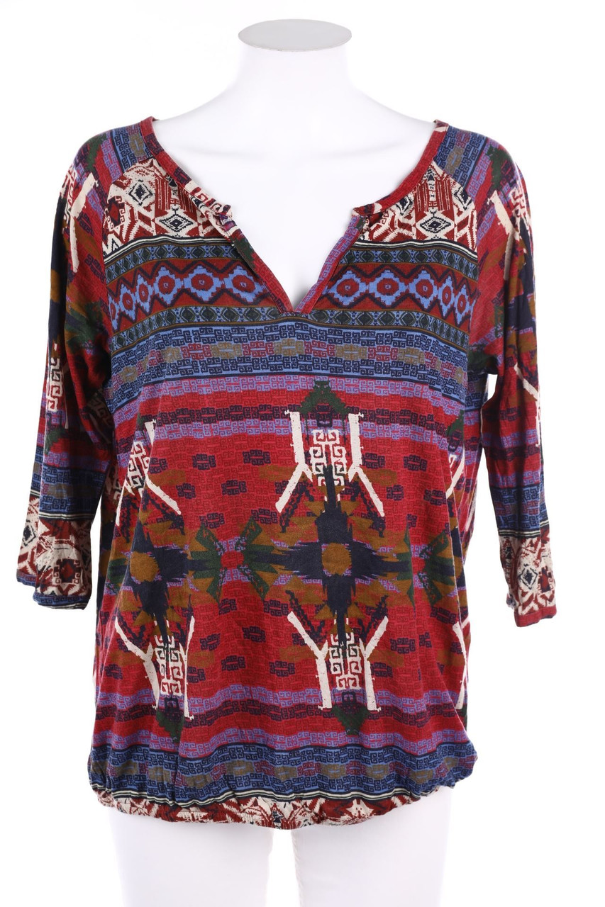 s.Oliver - Tunika-Bluse mit Gummizug - D 40