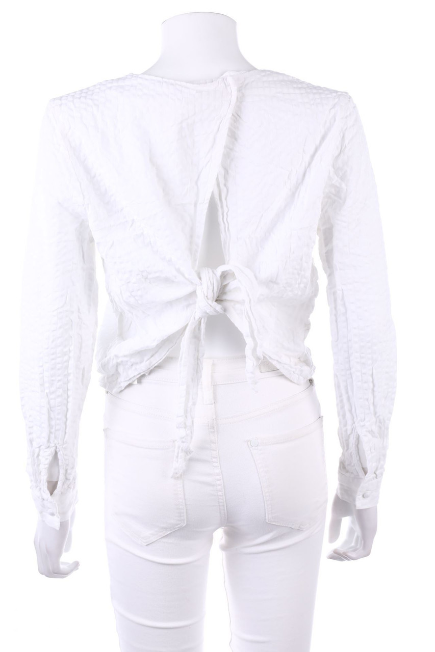 H&M - Bluse mit Cut-out - D 40