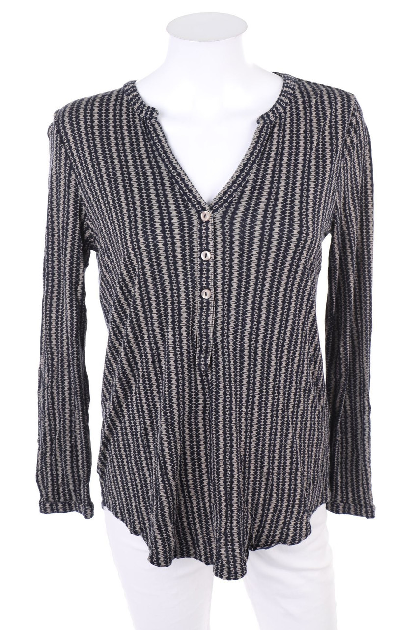 Best Connections - Tunika-Bluse mit Geo-Print - D 36