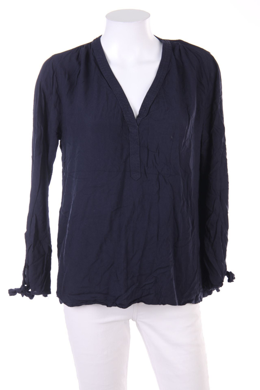 H&M LOGG - Tunika-Bluse mit Schleife - D 36