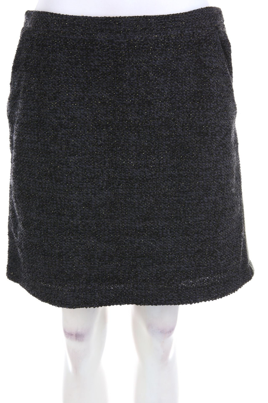 promod - Mini-Strickrock mit Metallic-Effekt - D 40