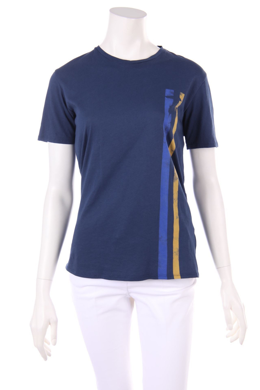 TRUSSARDI JEANS - Kurzarm-Shirt mit Logo-Print - S