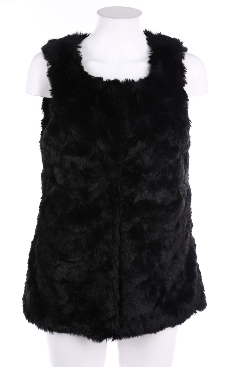 s.Oliver - Fake Fur-Weste - D 36