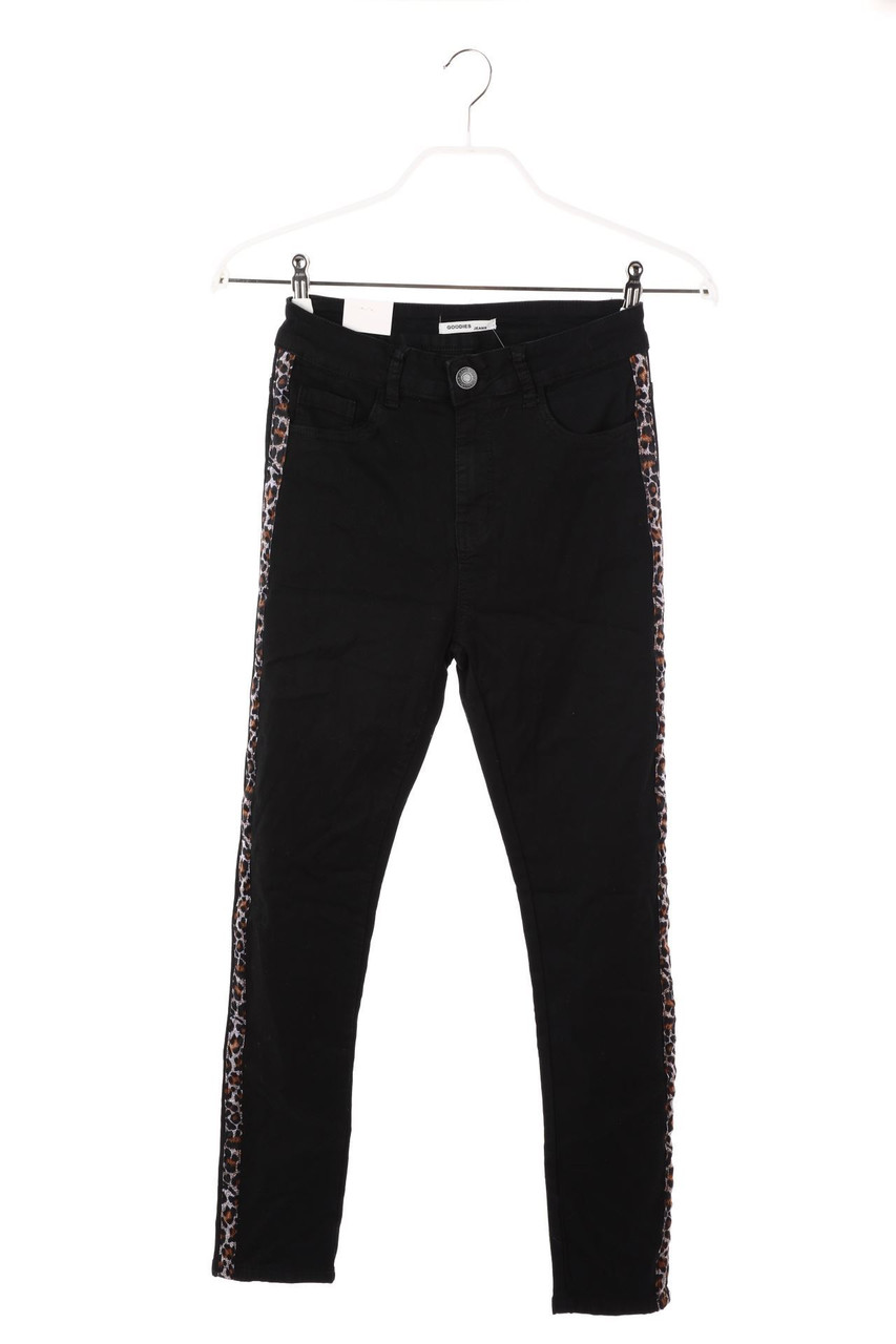 SECONDHAND - Skinny-Jeans mit Galonstreifen - D 40