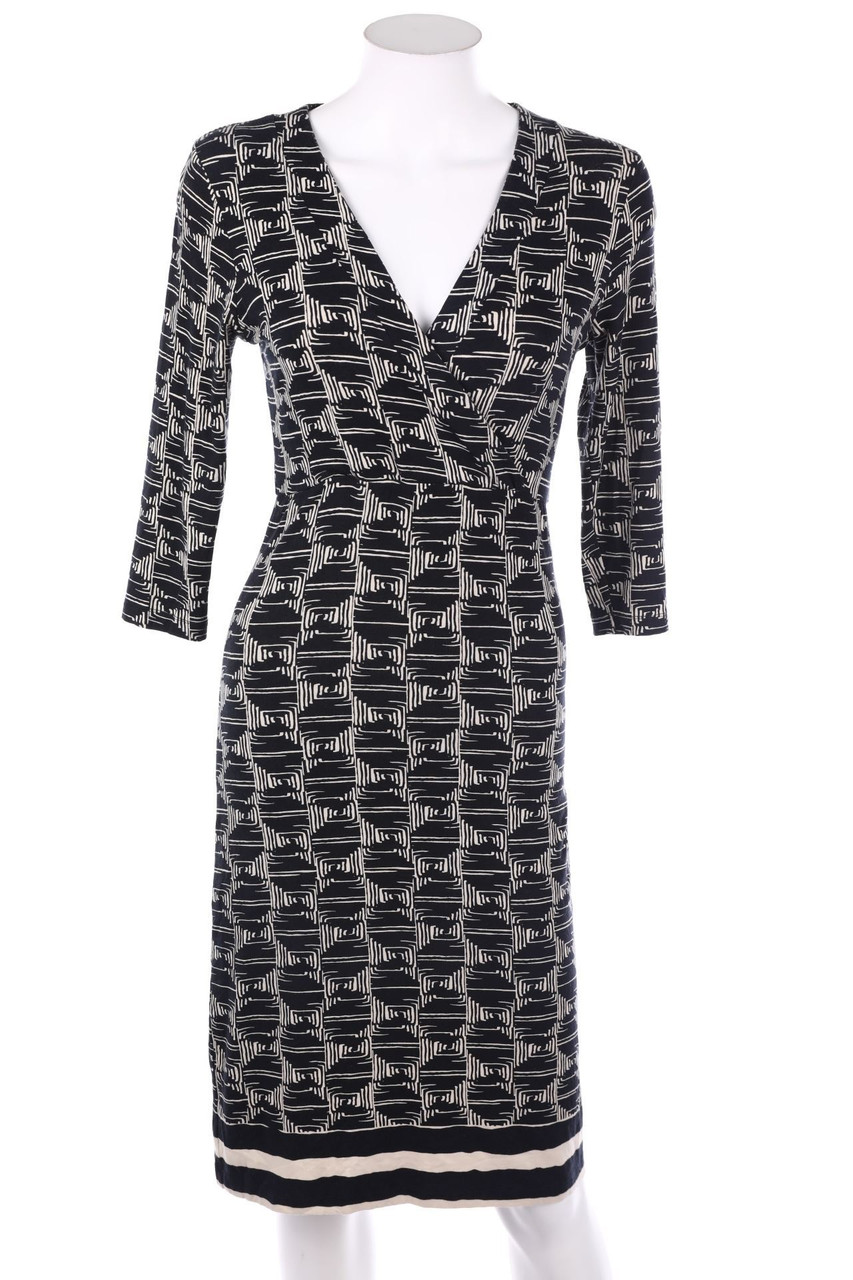 DANIEL HECHTER PARIS - Stretch-Kleid in Wickel-Optik - D 34