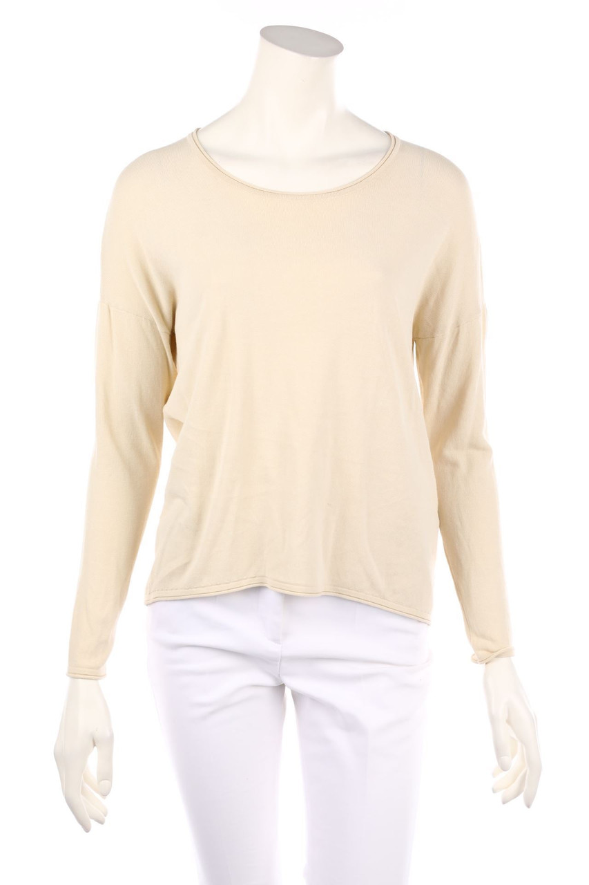 SAMSØE SAMSØE - Oversize-Vokuhila-Strick-Pullover - XS