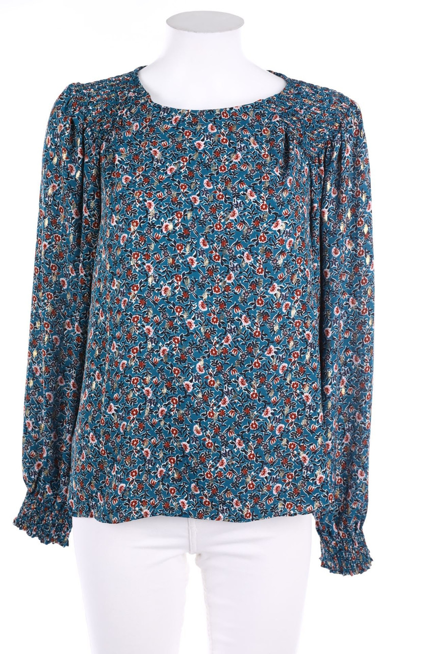 promod - Print-Bluse mit Keyhole - S