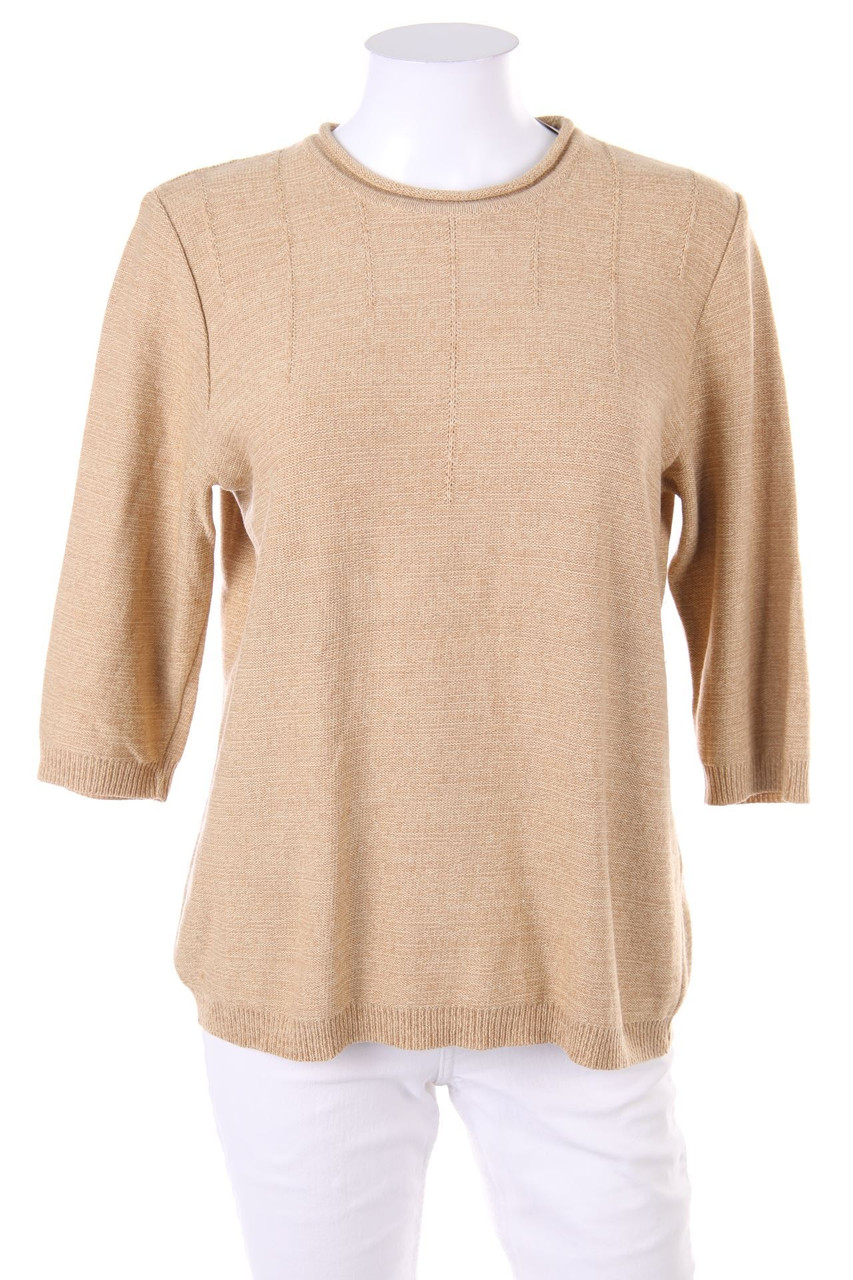 WEGNER - Strick-Pullover aus Schurwoll-Mix - D 42