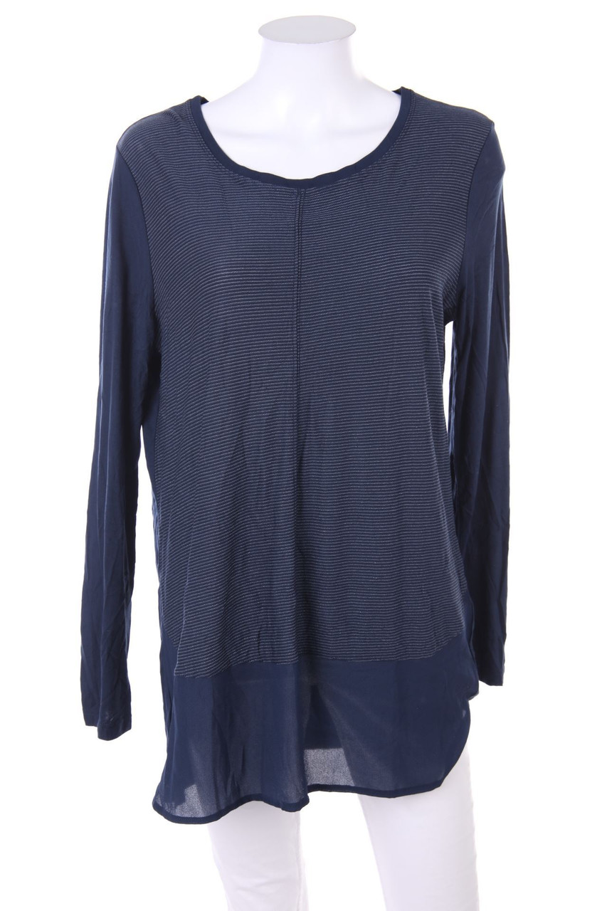 Street One - Glitzer-Kleid mit Nadelstreifen - D 40