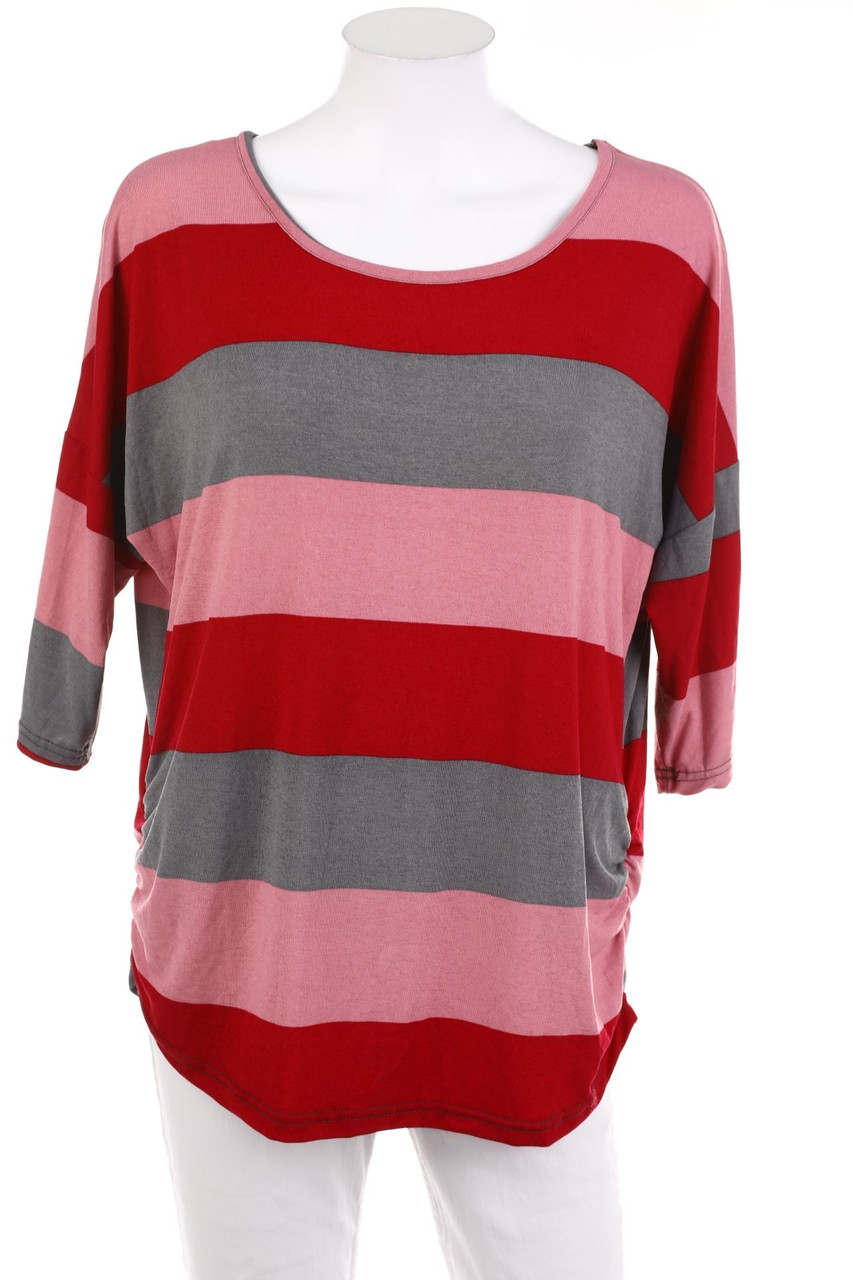 COLLOSEUM - Longsleeve-Shirt mit Raffungen - M