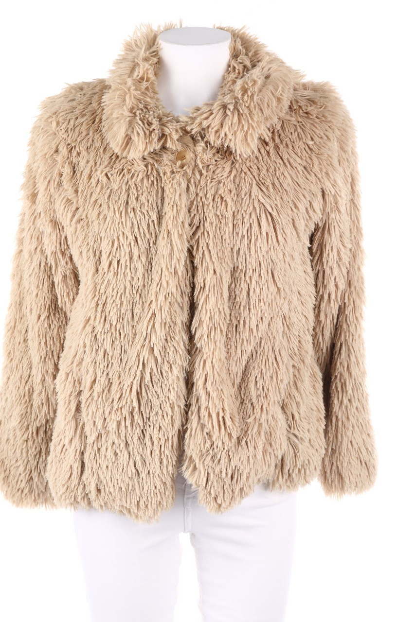 SECONDHAND - Fake Fur-Jacke - M
